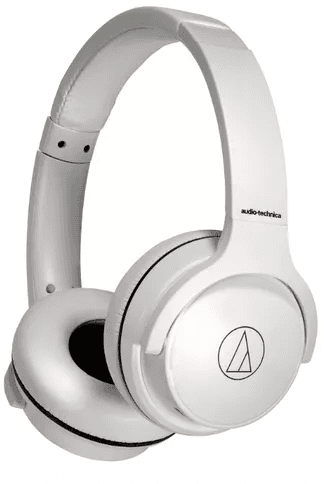 Audio-Technica Wireless On-Ear Headphones (White) (ATH-S220BTWH)