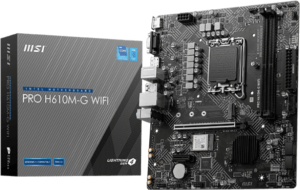 MSI PRO H610M-G WIFI