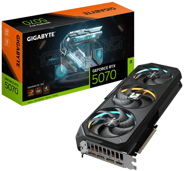 Gigabyte GeForce RTX 5070 GAMING OC 12G [GV-N5070GAMING-OC-12GD]