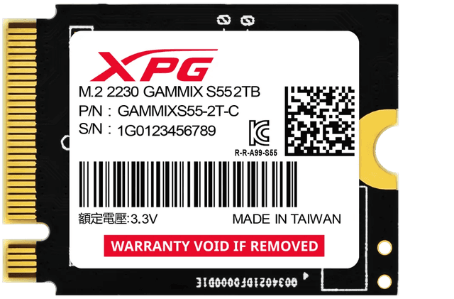 A-DATA XPG Gammix S55 2 TB (GAMMIXS55-2T-C)