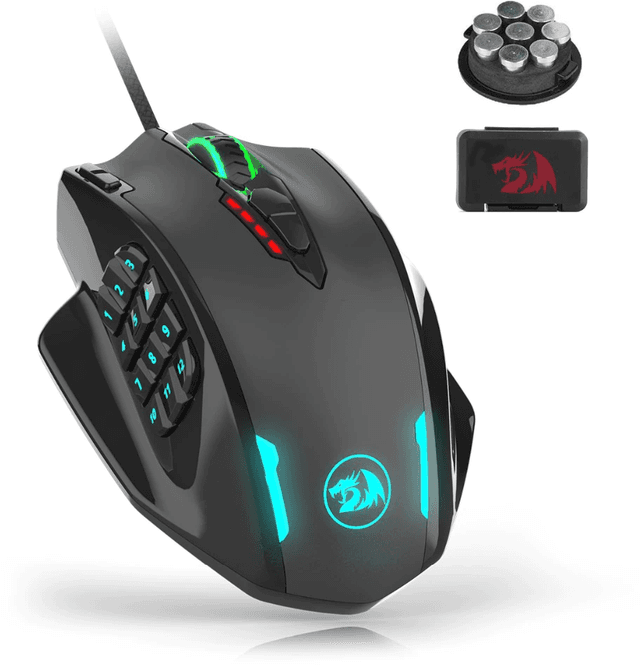 Redragon M908 Impact RGB MMO Gaming Mouse