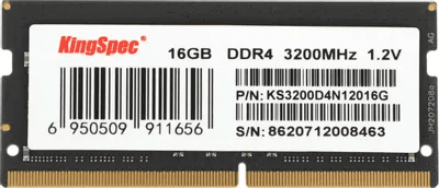 KingSpec KS3200D4N12032G (1 x 32 GB | SO-DIMM DDR4-3200)