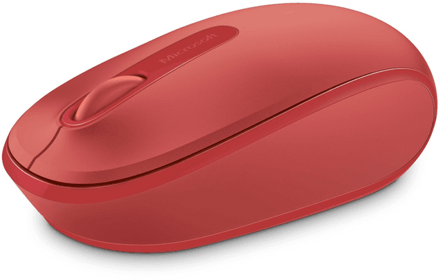 Microsoft Wireless Mobile Mouse 1850 (Rojo) (U7Z-00031)