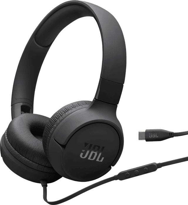 JBL Tune 520C USB-C - Black (JBLT520CBLKAM)
