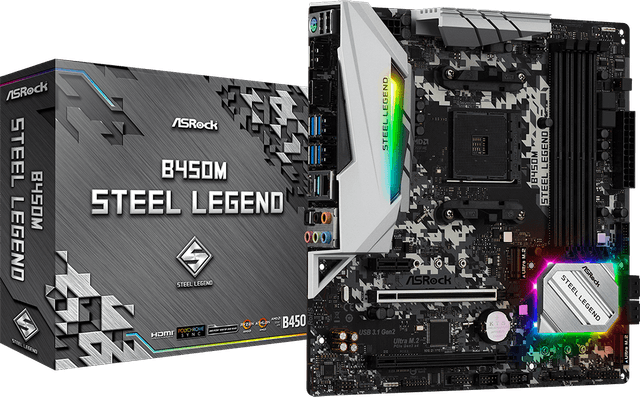ASRock B450M Steel Legend