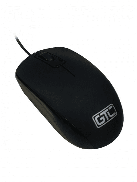GTC Mouse Óptico Alámbrico MOG-200 - Negro (100GT000037)