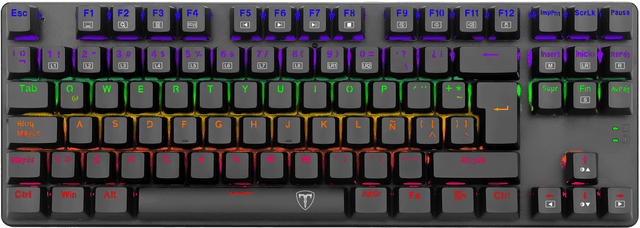 T-Dagger Bora Rainbow Lite - Negro (T-TGK313-LIT)