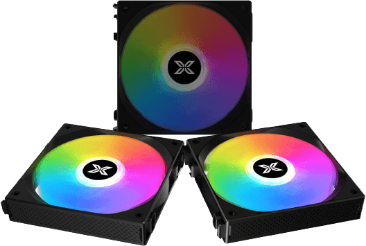 Xigmatek Starlink (3 Pack) - Black [EN41310]