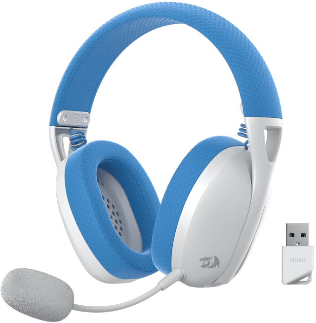 Redragon Ire Pro H848 - White / Blue