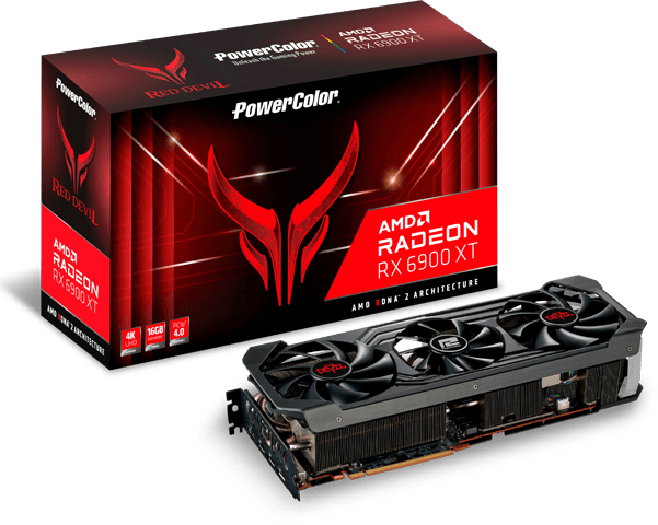 PowerColor Radeon RX 6900 XT Red Devil 16GB [AXRX 6900XT 16GBD6-3DHE/OC]