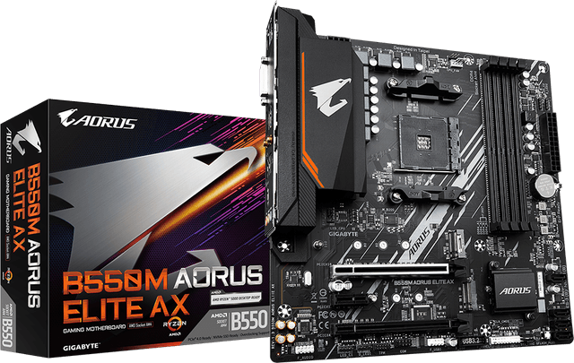 Gigabyte B550M AORUS ELITE AX
