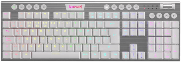 Redragon Horus - White (Red Switch) (K618)
