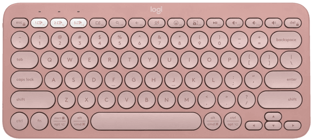 Logitech Pebble Keys 2 K380s - Pink Español (920-011785)