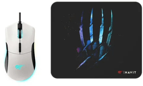 Havit MS1033 Gaming Mouse - White (clone)