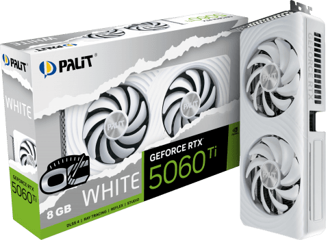 Palit GeForce RTX 5060 Ti White OC 8GB [NE7506TU19P1-GB2062M]
