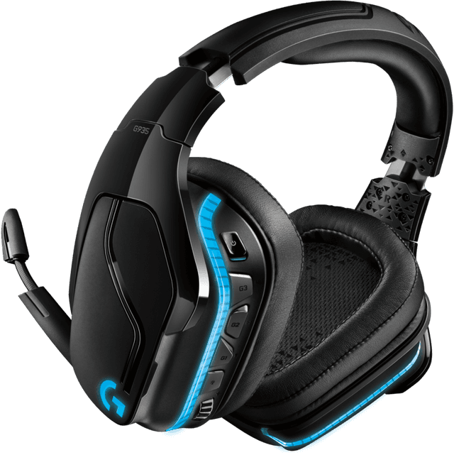 Logitech G935 Wireless 7.1 Surround Sound LIGHTSYNC Gaming (981-000742)