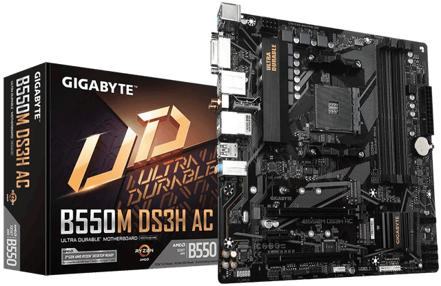 Gigabyte B550M DS3H AC
