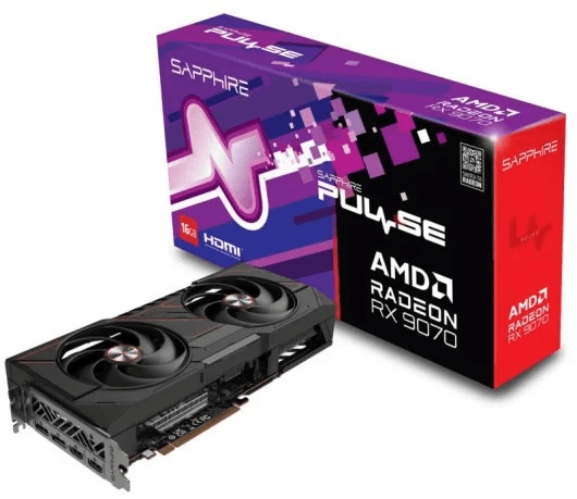 Sapphire PULSE AMD Radeon RX 9070 [11349-03-20G]