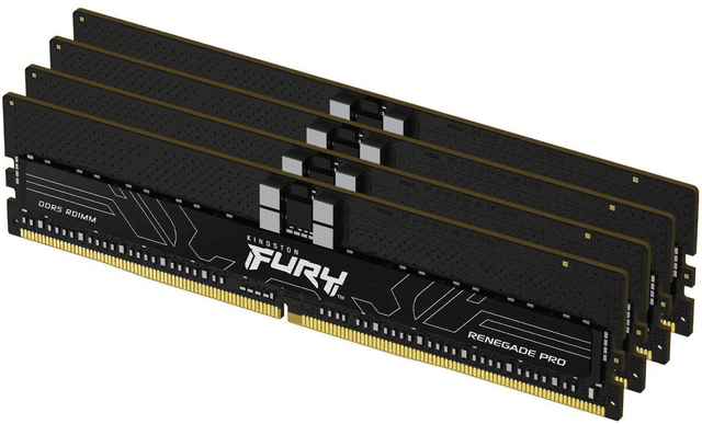 Kingston Fury Renegade Pro KF556R28RBE2K4-128 (4 x 32 GB | DIMM DDR5-5600 ECC Full buffer)