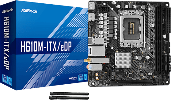 ASRock H610M-ITX/eDP