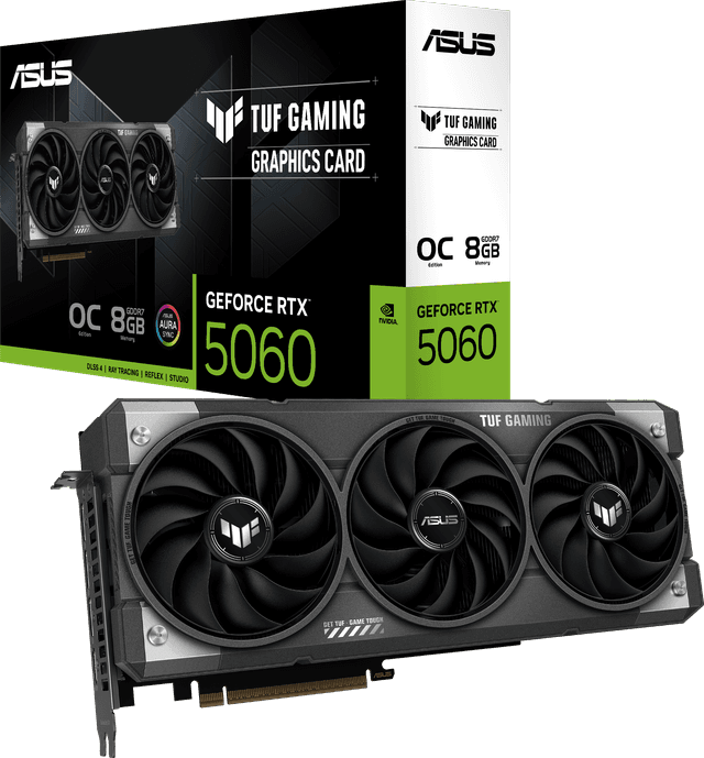 ASUS TUF Gaming GeForce RTX 5060 OC [TUF-RTX5060-O8G-GAMING]