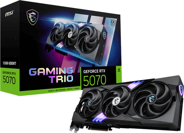 MSI GeForce RTX 5070 12G GAMING TRIO OC [G5070-12GTC]