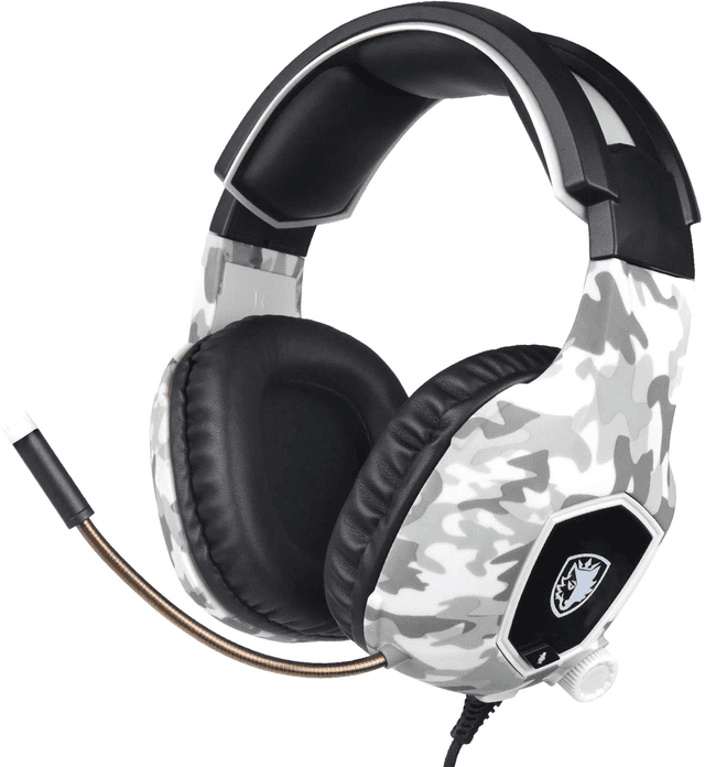 Sades SA-818 Gaming Headset - Camo Gris