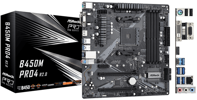 ASRock B450M Pro4 R2.0