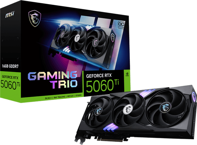 MSI GeForce RTX 5060 Ti 8G GAMING TRIO OC [G506T-8GTC]