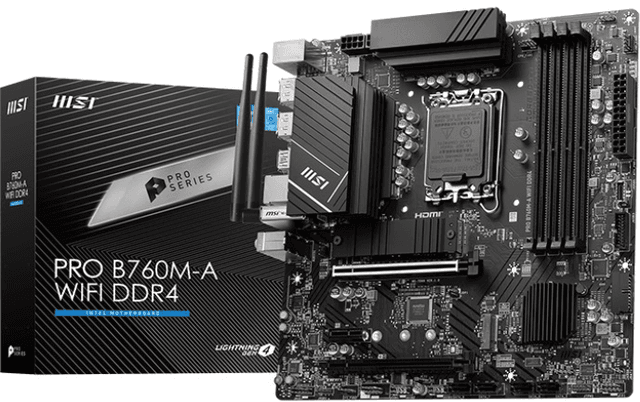 MSI PRO B760M-A WIFI DDR4