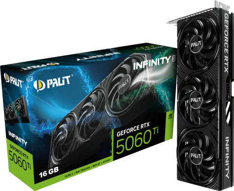 Palit GeForce RTX 5060 Ti Infinity 3 16GB [NE7506T019T1-GB2061S]