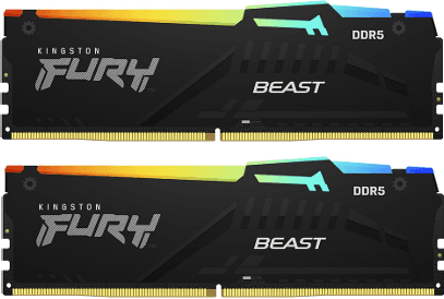 Kingston Fury Beast RGB KF556C36BBEAK2-128 (2 x 64 GB | DIMM DDR5-5600)