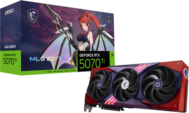 MSI GeForce RTX 5070 Ti 16G MLG EDITION [G507T-16MLGEC]