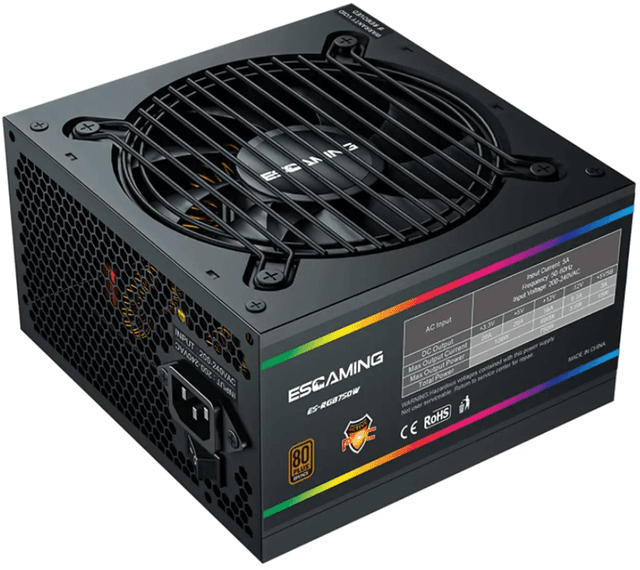 EsGaming ES‑RGB750W (750 W)